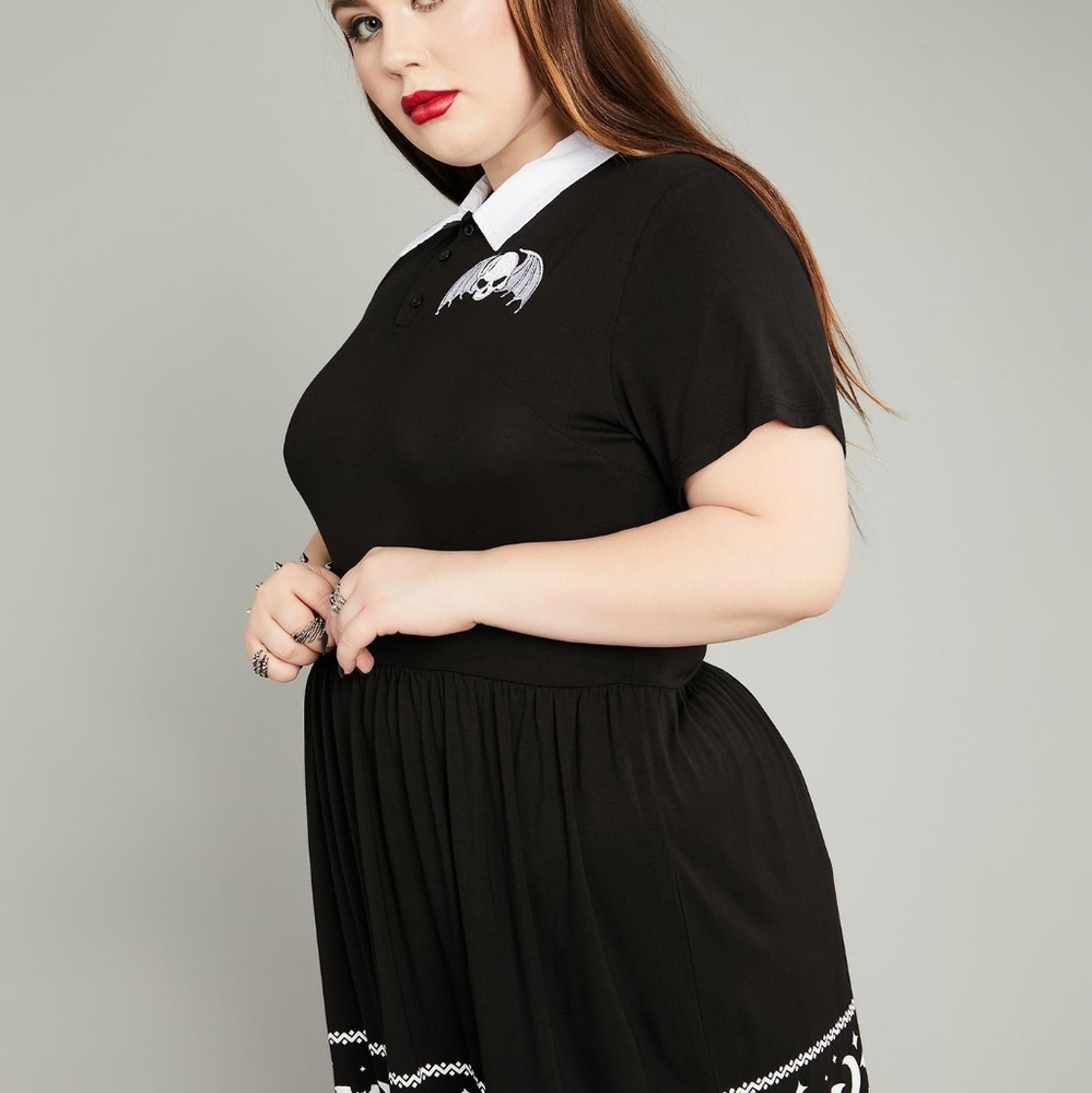 Dolls Kill mini polo dress